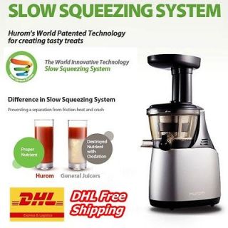   HE DBF04 Slow Juicer Vegetable Fruit Wheatgrass Extractor New Free DHL