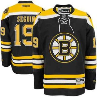 Tyler Seguin #19 Boston Bruins Black Premier Reebok Jersey Adult X 