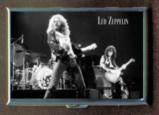 LED ZEPPELIN B&W PHOTOGRAPH ID Holder, Cigarette Case or Wallet MADE 