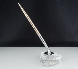 Waterford Crystal Heart Shaped Pen Holder
