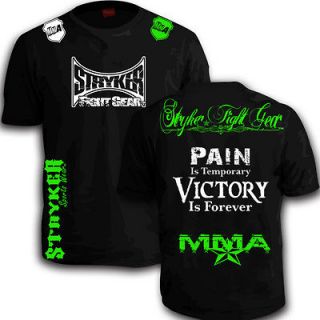   Sleeve Shirt MMA UFC Muay Thai Boxing With FREE Tapout Sticker T