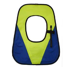 New Basic Adult Two Tone Snorkeling Vest   Blue/Yellow, Regular Size