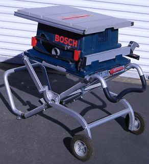 Bosch 4000 10 Professional Table Saw w Gravity Rise Wheeled Stand