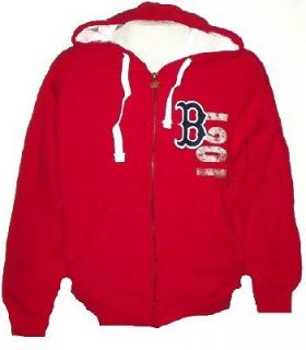 Boston Red Sox Varsity Zip Hoodie Womens Large