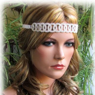   grecian bridal headband, Swarovski crystal headpiece, bridal sash