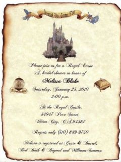 Cinderella Wedding Invitations in Invitations, Stationery