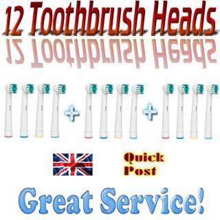   BRAUN / ORAL B OralB Compatible Replacement Electric Toothbrush Heads