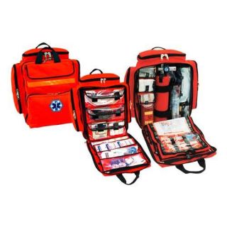 Mega Trauma Pack   Paramedic/EMT Backpack Bag   Orange