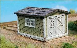   Yard Tool Shed N Scale 1160 Precision Laser Cut Wood Kit by GCLaser