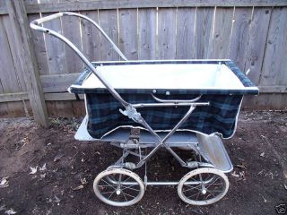 COLLIER ANTIQUE BABY BUGGY STROLLER