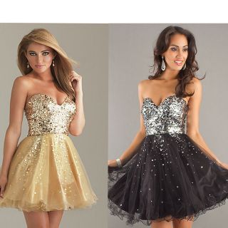   Homecoming Bodice Short Bridal Prom Cocktail Party Evening Dress