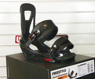 New 2012 Burton Freestyle Snowboard Bindings Large Black