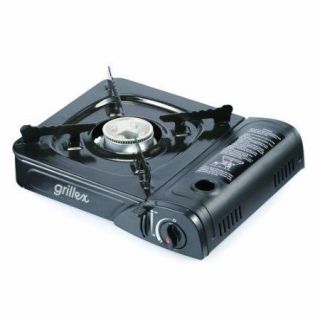 Grillex GB 10K Portable Single Gas Burner   BRAND NEW WITH CASE!