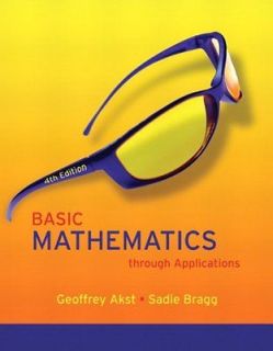 Basic Mathematics through Applications Value Pack (includes Math Study 