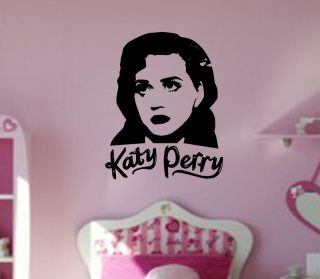KATY PERRY WALL ART DECAL STICKER KIT 3 SIZE AVAILABLE