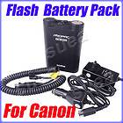 PB820 Flash Battery Pack Power Cable Canon 550EX 580EX II