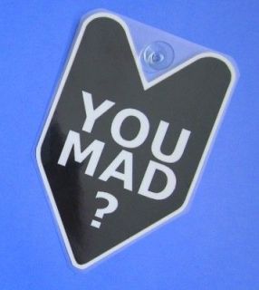 JDM Badge U You Mad Camron Car Decal Funny not vinyl sticker ##
