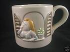 Vintage 1977 Ceramic Porcelain Fitz Floyd Owl Cup Mug