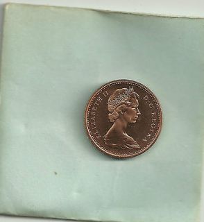 1967 Canada 1 cent unc coin shiny   see pictures