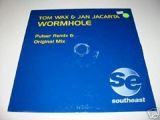 TOM WAX AND JAN JACARTA worm hole wormhole 12 RECORD PULSER +