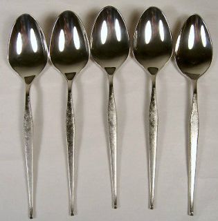   SPOONS TOWLE STAINLESS GERMANY 5 pcs Glossy Bowls Burnished Handles