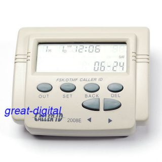 caller id display in Caller ID Devices