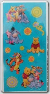 WINNIE THE POOH PARTY SUPPLIES STICKERS Together Times Tigger Piglet 