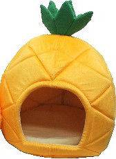 LRG Pineapple Pet Bed House Dog Cat Puppy Kitten Home Awesome Gift 