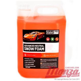 Valet Pro Advanced Neutral Snow Foam Car Wash 1 Litre **USE IN KARCHER 