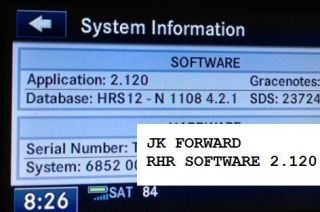 MYGIG RHR RHW RHP Latest Software Firmware Update CD 2.120