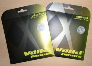 Bundle of 2) Volkl Gripper 16g Multifilament Tennis String