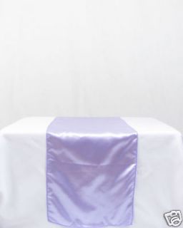 10 lavender satin table runners wedding decor new