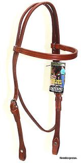   Horizons Collection Harness Leather Headstall Horse Tack Equine