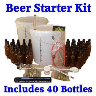 Better Brew Beer Kit Full Starter 40 Pints Premium Ale Homebrew All 