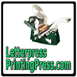 Letterpress Printing Press $$ VINTAGE/ANTIQUE/METAL/IRON/MACHINE 