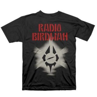 Radio Birdman Vintage Logo Punk Music Officially Licensed Adult T 
