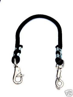 HORSE TRAILER TIE 32 DERBY ROPE BLACK NEW HORSE TACK