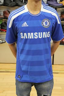   Samsung Royal Blue Frost White Authentic Adidas Soccer Home Jersey