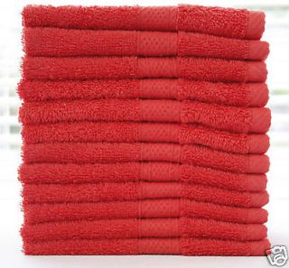 12 Premium Washcloths Face Towel WHOLESALE Hibiscus