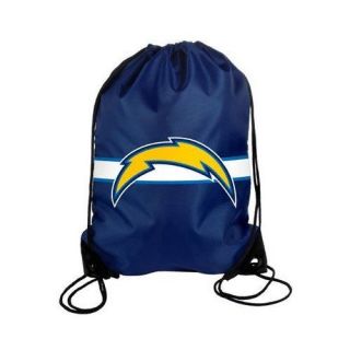NFL SAN DIEGO CHARGERS Back Pack DRAWSTRING Bag 100% nylon Backpack 