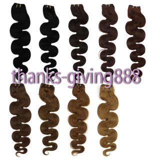 Charming Wavy 12 26 Brazilian Remy Weft Human Hair Extensions 9 