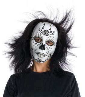 Dark Rose Mask PVC Face Mask Death Mask 4904