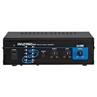   PYLE MINI COMPACT POWER AMP AMPLIFIER HOME THEATER STEREO 2x120W 240W