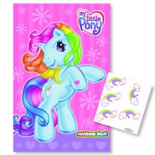   Pony RAINBOW DASH PIN THE TAIL PARTY GAME ~ Birthday PARTY Supplies