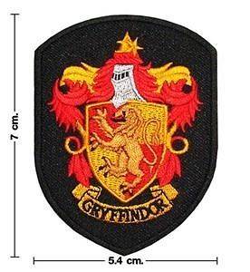 1PC Harry Potter Iron on Gryffindor EMBROIDERED Badge 1pc (B 3 2) S2_S