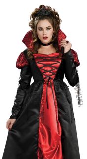 Gothic Outfit Lady Vampire Dress Halloween Costume