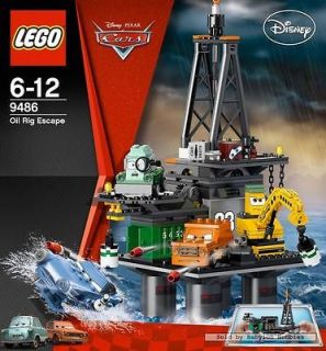 Lego Cars   Oil Rig Escape (by Lego) 9486