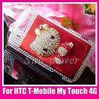   kitty Diamond Bling hard Case cover for HTC T Mobile mytouch 4G B4