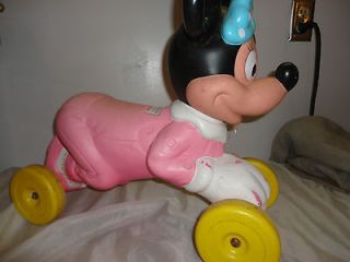Vintage. Minnie Mouse. Disney. Big wheel. Scooter. Car. No Reserve.