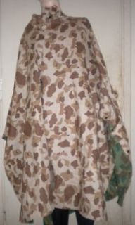   1944 WWII U.S.MARINES,PONCHO,CAMOUFLAGE SHELTER,OR TENT 1944 WWII